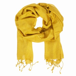 Szal ze złotą nitką