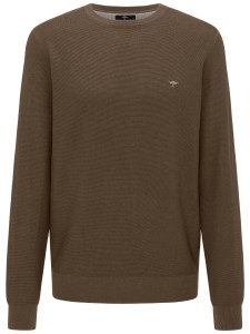 Sweter SUPERFINE COTTON brązowy