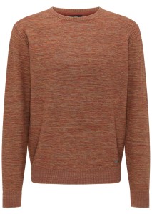 Sweter FANTASY brązowy melanż