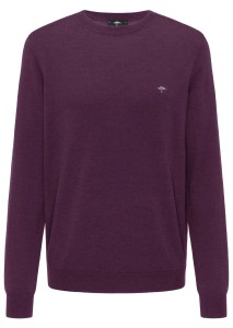 Sweter O-NECK MERINO blackberry