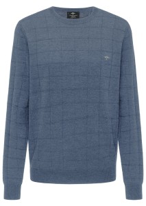 Sweter O-NECK MERINO CS indygo