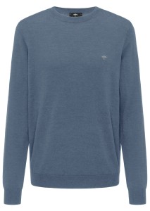 Sweter O-NECK MERINO indygo