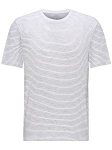 T-shirt COTTON white-navy