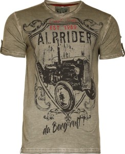 T-shirt HANNES oliwkowy