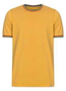 T-shirt JOSEPH musztardowy