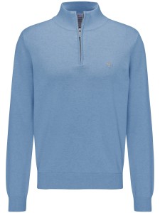 Sweter TROYER-ZIP soda