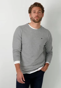 T-shirt LONGSLEEVE grey melange