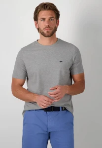 T-shirt COTTON JERSEY grey melange