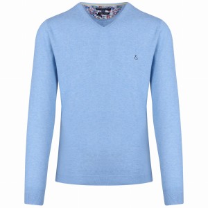 Sweter SUMMER niebieski