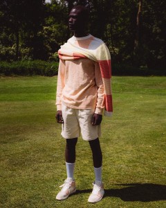 Szorty CORDUROY kremowe