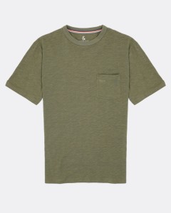 T-shirt SLUB olive