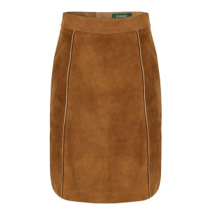 Skirt KOLLSEE copper-coloured