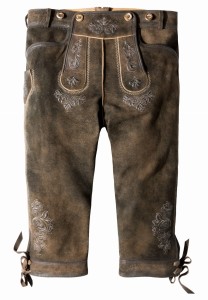 Lederhose JUSTIN4 in brown