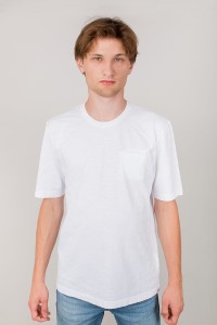 T-shirt ORGANIC COTTON biały