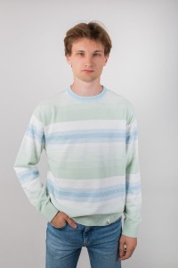 Sweter STRIPES MIST