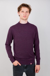 Sweter CASHMERE fioletowy