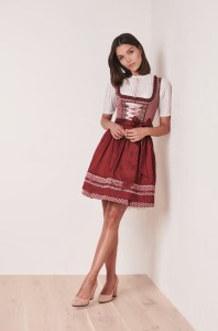 Dirndl ALICA in red