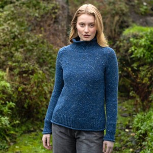 Sweter damski 100% wełna Donegal 