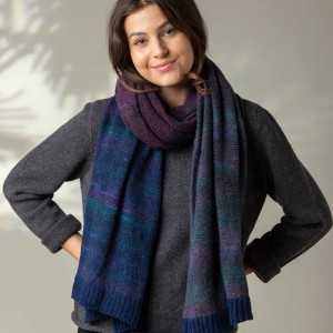Scarf TREELINE WRAP regatta