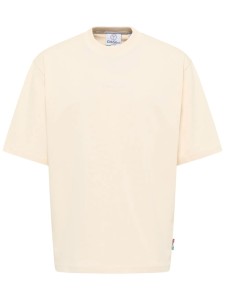 T-shirt LA FAMIGLIA beżowy