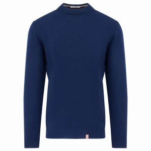 Sweter CASHMERE granatowy