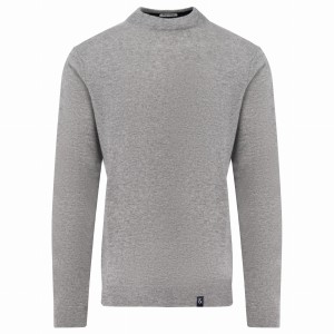Sweter CASHMERE szary