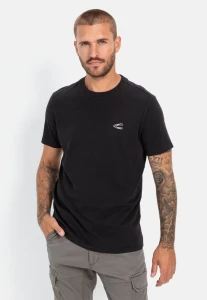 T-shirt z ekologicznej bawełny czarny