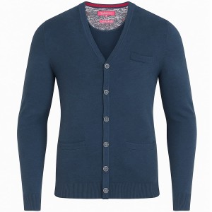 Sweter MARC granatowy