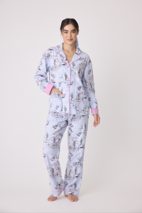 Flannel pyjamas blue whisper