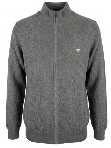 Kardigan ZIP steel