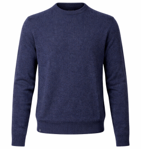 Sweter CASHMERE granatowy