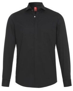 Shirt CITY SLIM FIT in black