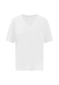 T-shirt V-NECK biały