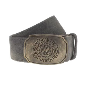 Pasek skórzany FC Bayern moon