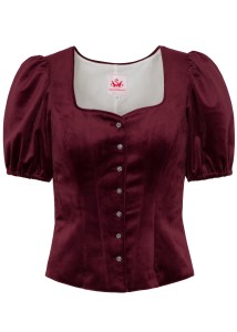 Gorset damski GRIFFIN ciemnoczerwony