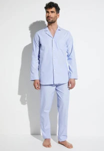 Piżama Woven Nightwear jasnoniebieska