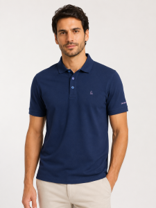 Koszulka polo SUMMER NIGHT granatowa 