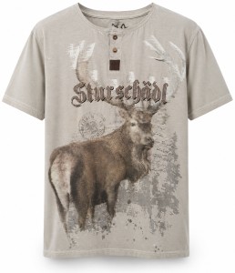 T-shirt STURSCHADL grau