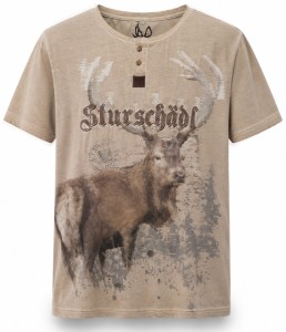 T-shirt STURSCHADL sand