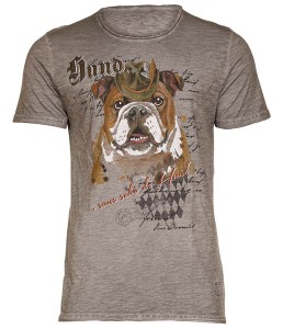 T-shirt HUND  szary