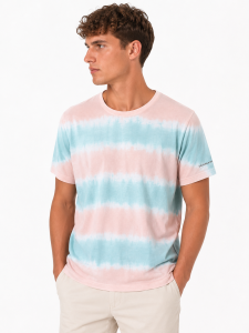 T-shirt Tie-Dye stripes