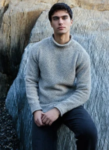 Sweter męski wełna + kaszmir 