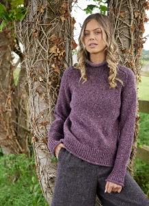 Sweter damski 100% wełna Donegal merino