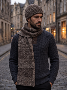 Czapka 100% wełna merino  