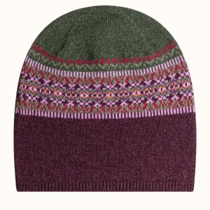  Czapka beanie ALLOA tyrian-thistle