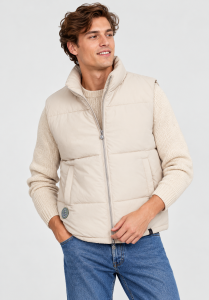 Vest PUFFER  in offwhite