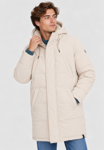 Jacket COAT PUFFER in off-white