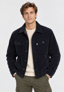 Jacket CORDUROY WORKER navy