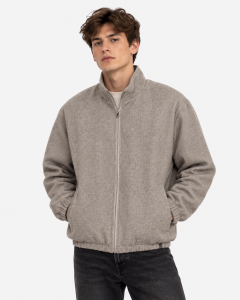 Jacket HERRINGBONE wood ash 